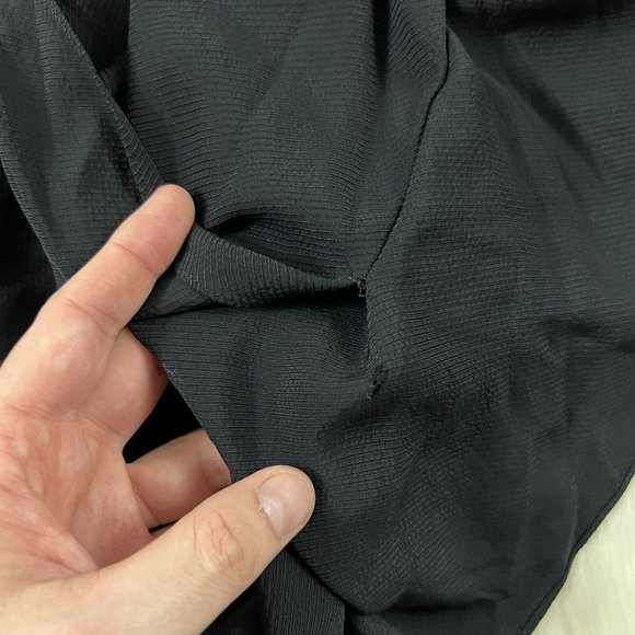 Helmut Lang Women's Size XS  Black Back Tie Jacquard Twill‎ Tank Top - Picture 12 of 12